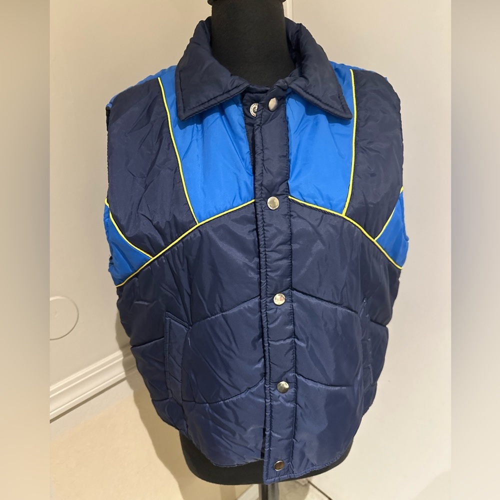 ECU vintage Sigallo puffer vest size L